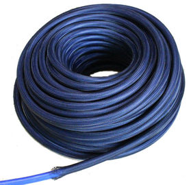 Wrap Around Braided Expandable Wire Sleeving Polyester / Nylon Cable Protection