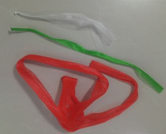 Extruted Bottom Sealed Mesh Netting Bags PE Material Fruits / Vegetables Packaging