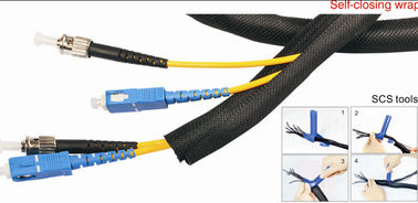Собственная личность создавая программу-оболочку Слевинг для проводки провода, высокопрочный расширяемый Слевинг кабеля с оплеткой