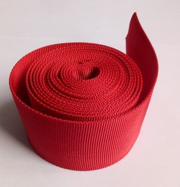 Красный Веббинг ткани Веббинг полости полиэстера для машинного оборудования тяжелой индустрии